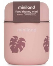 Термос за храна Miniland - Terra, Leaves, 280 ml -1