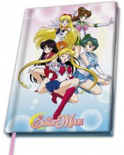 Тефтер ABYstyle Animation: Sailor Moon - Sailor Warriors, формат А5