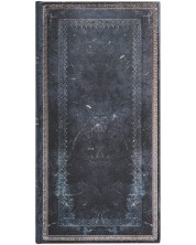 Тефтер Paperblanks Old Leather - Inkblot, 9.5 х 18 cm, 88 листа -1