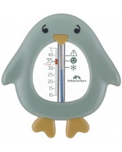 Термометър за баня Bebe Confort - Lovely Donkey, сив -1