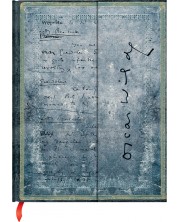 Тефтер Paperblanks Wilde - 13 x 18 cm, 72 листа, с широки редове