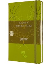 Тефтер с твърди корици Moleskine Limited Editions Harry Potter - Expecto Patronum, линирани страници
