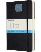 Тефтер с твърди корици Moleskine Classic Dotted Expanded Version - Черен, страници на точки -1