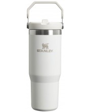 Термочаша Stanley The IceFlow - Flip Straw, 890 ml, бяла -1