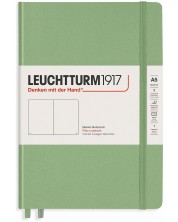 Тефтер Leuchtturm1917 Muted Colors - А5, бели страници, Sage -1