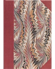Тефтер Paperblanks Rubedo - 13 x 18 cm, 72 листа, с широки редове