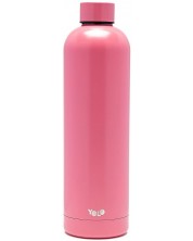 Термобутилка YOLO - Pastel Pink, 1 l -1