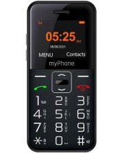 Мобилен телефон myPhone - Halo Easy, 1.77", 4MB, черен