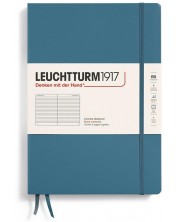 Тефтер Leuchtturm1917 Composition - B5, син, линиран, твърди корици -1