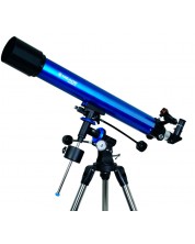 Телескоп Meade - Polaris 90 mm EQ, рефракторен, син -1
