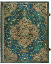 Тефтер Paperblanks Turquoise Chronicles - 18 х 23 cm, 72 листа