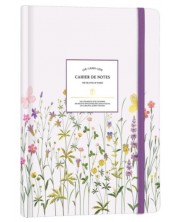 Тефтер Victoria's Journals Florals - Светлолиав, твърда корица, на точки, A5 -1