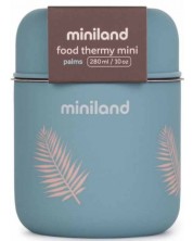 Термос за храна Miniland - Terra, Palms, 280 ml -1