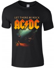 Тениска Plastic Head Music: AC/DC - Let There Be Rock -1
