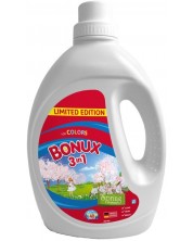 Течен перилен препарат 3 in 1 Bonux - Color Spring Freshness, 40 пранета -1