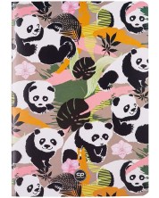 Тетрадка Cool Pack Panda Gang - A5, 32 листа, малки квадратчета