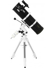 Телескоп Omegon - Advanced N 203/1000 EQ-500, черен/бял