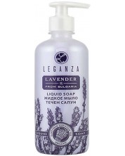 Leganza Ogranic Lavender Tечен сапун с пълнител, 500 ml