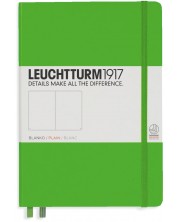 Тефтер Leuchtturm1917 - А5, бели страници, Fresh Green -1