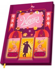 Тефтер ABYstyle Movies: Wonka - Willy Wonka Dreams, формат A5 -1