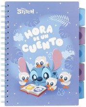 Тетрадка със спирала Cool Pack Disney - Stitch 3, B5, 100 листа