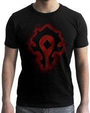 Тениска ABYstyle Games: World of Warcraft - Horde Symbol -1