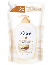 Dove Течен сапун Purely Pampering, ший, 500 ml -1