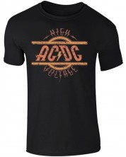 Тениска Plastic Head Music: AC/DC - High Voltage