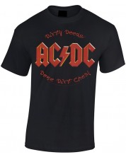 Тениска Plastic Head Music: AC/DC - Dirty Deeds