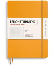 Тефтер Leuchtturm1917 Composition - B5, оранжев, страници на точки, меки корици -1