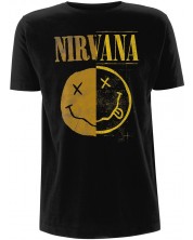 Тениска Plastic Head Music: Nirvana - Spliced Smiley