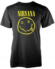 Тениска Plastic Head Music: Nirvana - Smiley Logo -1