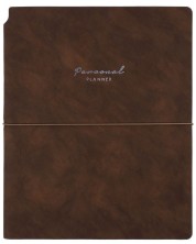 Тефтер Victoria's Journals Kuka - Кафяв, пластична корица, 96 листа, В5 -1