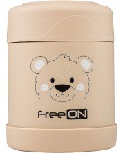 Термо контейнер за храна Freeon - 350 ml, бежово