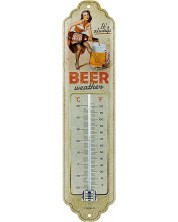 Метален ретро термометър Nostalgic Art - Beer Weather -1