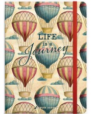 Тефтер Lizzy Card Dolce Blocco - Life is a Journey -1