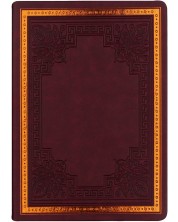 Тефтер Victoria's Journals Old Book - В6, 128 листа, бургунди -1