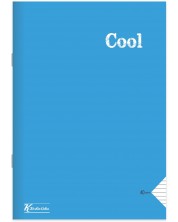 Тетрадка Keskin Color Cool - А5, 40 листа, широки редове, асортимент -1