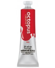 Темперна боя Univerzal - Octopus, 21 ml, червена -1