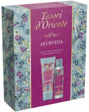 Tesori d'Oriente Ayurveda Комплект - Душ крем и Спрей дезодорант, 250 + 150 ml -1