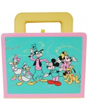 Тефтер Loungefly Disney: Mickey Mouse - Mickey & Friends Lunchbox -1