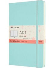 Тефтер с твърди корици Moleskine Art - Sketchbook, светлосин