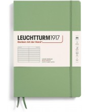 Тефтер Leuchtturm1917 Composition - B5, светлозелен, линиран, твърди корици -1