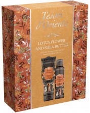 Tesori d'Oriente Комплект Lotus Flower - Душ крем и Спрей дезодорант, 250 + 150 ml
