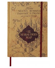 Тефтер Cine Replicas Movies: Harry Potter - Marauder's Map, A5 -1
