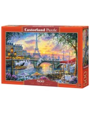 Пъзел Castorland от 500 части - Време за чай в Париж -1