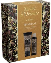 Tesori d'Oriente Комплект Hammam - Душ крем и Спрей дезодорант, 250 + 150 ml -1