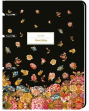 Тефтер Victoria's Journals Summer Florals - А5, 80 листа, на редове -1