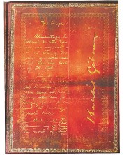Тефтер Paperblanks - Kahlil Gibran, 18 х 23 cm, 72 листа