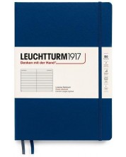 Тефтер Leuchtturm1917 Composition - B5, син,  линиран, твърди корици